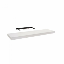 Velano - Regalbrett, Wandregal, Regalboden, Schweberegal, Hängeregal, Regalsysteme - 1 Stück, 79.5x23.5 cm, Weiß - Regale für Küche, Badezimmer, Wohnzimmer, Schlafzimmer - FS Weiß 795x235 Angebot bei HelloDeals