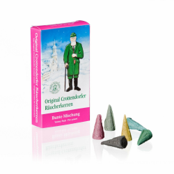 Original Crottendorfer - Räucherkerzen - Duft: Bunte Mischung - Menge: 24 Stück - Größe: M - Made in Germany Angebot bei HelloDeals