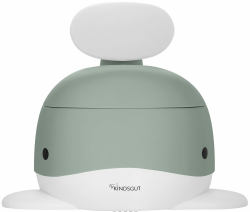 Kindsgut Kinder-Töpfchen, Babytopf WC/Klo, kinderfreundliches Wal-Design und dezente Farben, Toiletten-Training, Pistazie Angebot bei HelloDeals