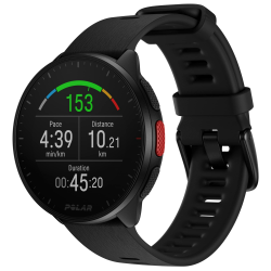 Polar Pacer - GPS-Laufuhr - Smartwatch für Damen & Herren - Pulsuhr - Sport & Fitness - ultraleichte Uhr mit Schrittzähler, personalisierten Trainingsprogrammen & Erholungsfunktionen, Musiksteuerung Night Black Pacer Angebot bei HelloDeals