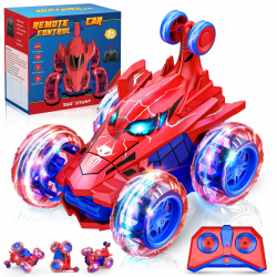 Dreamlandia Ferngesteuertes Auto ab 3 4 5 6 7 8 Jahre, Spielzeug ab 3-9 Jahre Junge Geschenk Mädchen Junge Kinder 3-10 Jahre Weihnachts Geschenke Rc Auto Monstertruck Kinderspielzeug ab 3-6 Jahre Rot Angebot bei HelloDeals