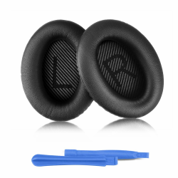 ELZO Ersatz Ohrpolster for Bose QC35 QC45, Professionelle Ohrpolster Kopfhörer kompatibel mit Bose QuietComfort 35/35 ii / 45/25 / AE2i / AE2w / AE2 / QC15 / QC2 /SoundTrure/SoundLink Bose QC / AE-Serie Schwarz Angebot bei HelloDeals