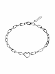 Liebeskind Berlin Damen-Handketten Edelstahl Silber Single Angebot bei HelloDeals
