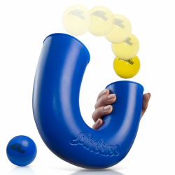 pindaloo Jonglierfähigkeits-Spielzeug | EIN spannendes neues Spiel für Kinder, Jugendliche und Erwachsene – Spielen drinnen und draußen | Entwicklung der motorischen Fähigkeiten (blau) Angebot bei HelloDeals
