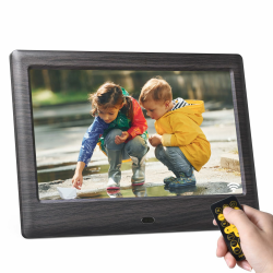 KODAK 7 Zoll Digitale Bilderrahmen, Elektronischer Fotorahmen, IPS-Bildschirm, Foto/Musik/Video Player/Kalender/Alarm, Unterstützung USB Oder SD Karte, Automatisch Drehende, mit Fernbedienung 7 Zoll-Schwarz Angebot bei HelloDeals