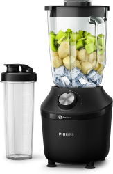 Philips Standmixer und Smoothie Maker – 600W, 2-Liter-Becher, HomeID-App, 2 Geschwindigkeitsstufen + Impulsfunktion, ProBlend, Ice-Crush-Funktion (HR2291/41) 600 Watt Angebot bei HelloDeals