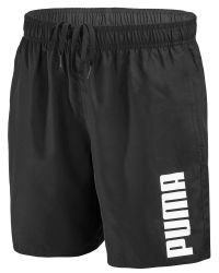 PUMA Herren Badeshorts Summer Short Sporthose Badehose Deluxe Swim Shorts New Black L Angebot bei HelloDeals
