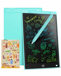 Genialba LCD Schreibtafel 10 Zoll, Buntes LCD Schreibtablett, Geschenk für Kinder, LCD Writing Tablet, Elektronischer Tablette, Grafiktablett für Kinderspiele 2 3 4 5 6 7 Jahre Jungen Mädchen (Blau) 10 Zoll Blau Angebot bei HelloDeals