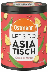 Ostmann Gewürze - Let's Do Asiatisch | Gewürzzubereitung für Wok-Gerichte oder Ramen | Würziger Allrounder mit Koriander und Zitronengras | 75 g in recyclebarer Metalldose Asiatischer Allrounder Angebot bei HelloDeals