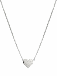 LIEBESKIND BERLIN Damen-Collier Edelstahl Silber Single Angebot bei HelloDeals