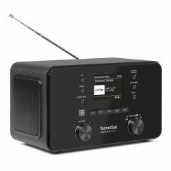 TechniSat DIGITRADIO 550 IR - Stereo Internetradio (DAB+, UKW, WLAN, Bluetooth, App-Steuerung, Wecker), schwarz DR 550 (Standard) Angebot bei HelloDeals