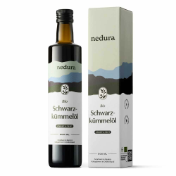 nedura® Schwarzkümmelöl BIO kaltgepresst (ungefiltert) 500ml – mit hohem Thymochinongehalt, BIO-Zertifiziert & 100% rein - täglich frisch & schonend gepresst - direkt aus eigener Manufaktur Ungefiltert (BIO) 500 ml Angebot bei HelloDeals