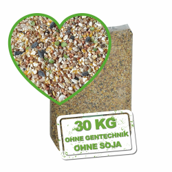 Meine Hennen, KÖRNER VITAL EXZELLENT Plus 30 kg. Premium Hühnerfutter und Wachtelfutter, Körnerfutter, Geflügelfutter, Hennenfutter Alleinfutter für Hühner und Wachteln 30 kg (1er Pack) Angebot bei HelloDeals