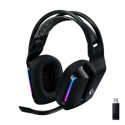 Logitech G733 LIGHTSPEED kabelloses Gaming-Headset mit Kopfbügel, LIGHTSYNC RGB, Blue VO!CE Mikrofontechnologie, PRO G Lautsprechern, Ultraleicht, 29-Stunden Akkulaufzeit, 20m Reichweite - Schwarz Schwarz G733 Angebot bei HelloDeals