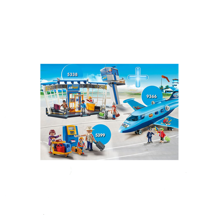Playmobil Bundle Flughafen   5338 + 5399 + 9366
