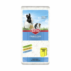 Kaytee Superpet, Clean & Cozy Streu für kleine Haustiere wie Mäuse, Rennmäuse, Nagetiere, Hamster, Kaninchen, besonders saugfähige Papierstreu, 99,9 % staubfrei, Weiß, 24.6L Weiß 24.6 Liter Angebot bei HelloDeals