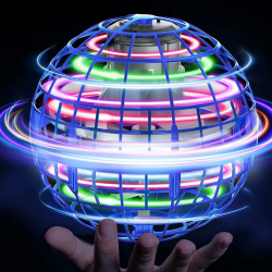 Fliegender Ball, Hover Flying Ball Fliegensphere Magic Schwebender Afara Fly Orb Flugball, Hoverball Spinner Mini Drohne Dekompressionsflugzeug für Kinder, Geschenke Für Jungen Mädchen Indoor Outdoor Blua Angebot bei HelloDeals