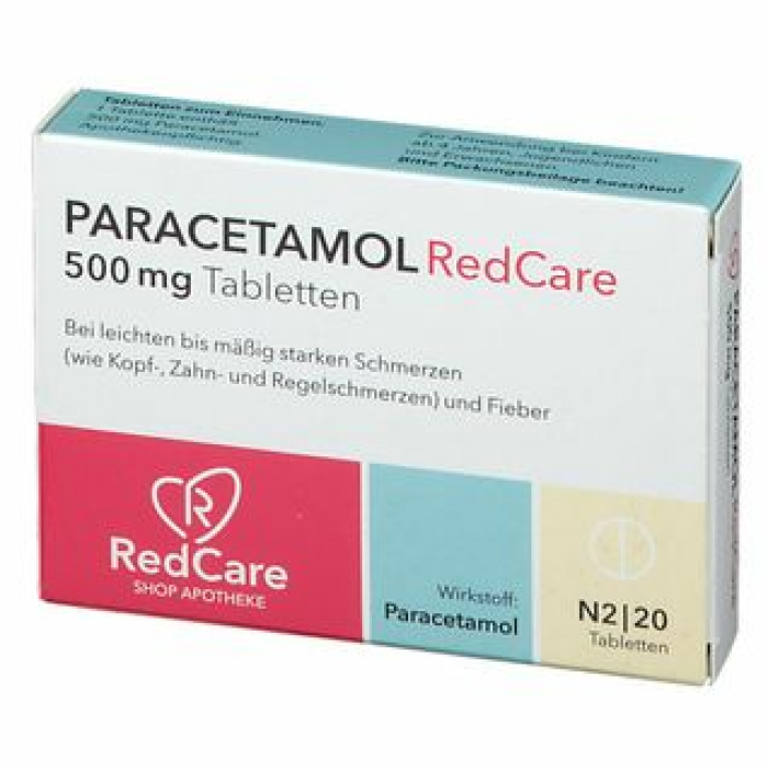 PARACETAMOL RedCare 500 mg
