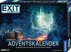 KOSMOS 693206 EXIT® - Das Spiel Adventskalender - Die geheimnisvolle Eishöhle, mit 24 spannenden Rätseln ab 10 Jahre, Amazon Exklusiv, Escape Room Spiel vor Weihnachten Angebot bei HelloDeals