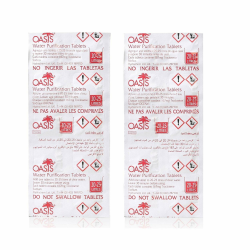 Wicked Chili 20x Chlortabletten geeignet für Waterrower Rudergerät, Water Rower, Oasis Chlor Tabletten, Water Purification Tablets gegen Algen (2 Jahresbedarf, pro Tablette 25L entkeimtes Wasser) Angebot bei HelloDeals