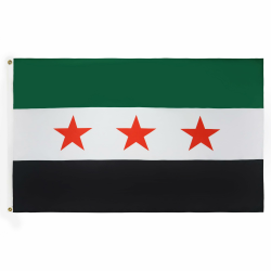 AZ FLAG - Flagge Freie Syrische Armee - 150x90 cm - Syrien Fahne 100% Polyester mit Messing-Ösen - 110g Freie Syrische Armee 150x90 cm Angebot bei HelloDeals