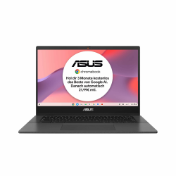 ASUS Chromebook CM1 Laptop | 14" Full-HD Display | MediaTek Kompanio 520 | 4 GB RAM | 128 GB eMMC | ARM G52 MC2 | ChromeOS | QWERTZ Tastatur | Gravity Grey MediaTek Kompanio RAM 4GB / 128GB 14" Angebot bei HelloDeals