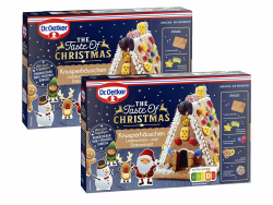 Dr.Oetker Knusper-Häuschen Lebkuchenhaus zum Selberbasteln 403g (2er Pack) Angebot bei HelloDeals