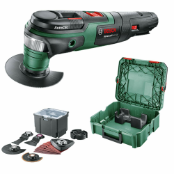Bosch Multifunktionswerkzeug AdvancedMulti 18 (ohne Akku, 18-Volt-System, Universal-Zubehör-Set, in SystemBox | Größe S) - Amazon Edition 18V Premium Set | Ohne Akku | im Koffer Angebot bei HelloDeals