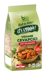 biozentrale it´s veggie! Vegane Cevapcici auf Sojabasis | 170 g | Soja aus Österreich | hoher Proteingehalt Cevapcici 1er Pack Angebot bei HelloDeals