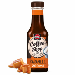 Schwartau Coffee Shop Karamell-Sirup – Barista-Qualität für Kaffee-Kreationen, Natürlicher Geschmack ohne Farbstoffe, 200ml Karamell 200ml Angebot bei HelloDeals