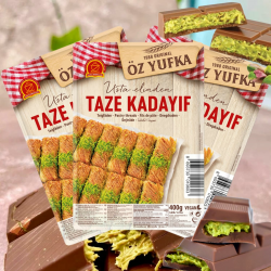 3x Kadayif Teigfäden - Engelshaar - Teigwaren - Kataifi für Dubai Schokolade (3x400g) Angebot bei HelloDeals