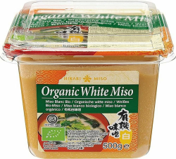Hikari Miso Organic White Miso, Weißes Bio Miso aus Japan, Bio Miso-Paste weiß, 500 g 500 g (1er Pack) Angebot bei HelloDeals