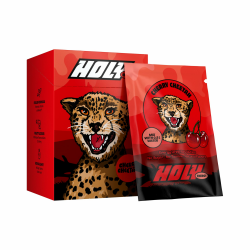 HOLY Energy Gaming Booster 10er Probier-Box 'Cherry Cheetah' mit Kirsch Geschmack Pulver | 10 Portionen mit NewCaff & Grüntee Extrakt | Focus Drink | Vegan mit 100% natürlichen Fruchtaromen Angebot bei HelloDeals