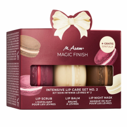M. Asam MAGIC FINISH Intensive Lip Care Set (3 x 8,5 g), Lippenpflege Set mit Lip Scrub, Lip Balm & Lip Mask, Beauty-Geschenkset im Macaron Design Mit Mini Spatel, Pflege für geschmeidige Lippen Lip Balm Set Angebot bei HelloDeals