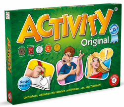 Piatnik 6028 - Activity Original |Spielklassiker für Partys und Spieleabende |Pantomime, Zeichnen, Erklären sind gefragt | 2.640 neue Begriffe | Bis zu 16 Spieler möglich Angebot bei HelloDeals