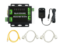Waveshare Industrial RS232/RS485 to Ethernet Converter Dual Serial Ports TCP Server TCP Client UDP Server UDP Client HTTPD Client Supports Customized Webpage DNS Domain Name Resolution ‎RS232/485 TO ETH Angebot bei HelloDeals