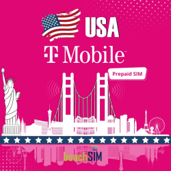 beachSIM T-Mobile USA SIM unlimitierte Daten & Telefonie & SMS (USA - 21 Tage) Angebot bei HelloDeals