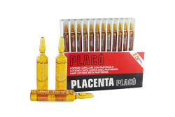 Placenta Placo Ampullen, gegen Haarausfall, intensive Behandlung, 12 x 10 ml Angebot bei HelloDeals