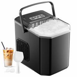 Eiswürfelmaschine, Eiswürfelbereiter Ice Maker 6-13Min Produktionszeit Ice Cube Maker, Eiswürfel Maschine (MEHRWEG) 1,5 l Angebot bei HelloDeals