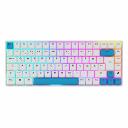 Sharkoon Skiller SGK50 S3 PBT Weiß, RGB Gaming Keyboard, Gateron G PRO 3.0 Yellow, 75% Layout Single Angebot bei HelloDeals