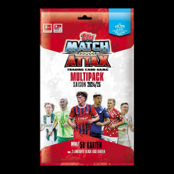 Topps Bundesliga Match Attax 24/25 - Multipack - enthält 50 Karten, darunter Zwei Limitierte Black Edge Karten Angebot bei HelloDeals