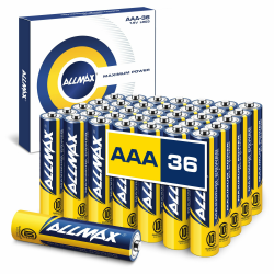 Allmax AAA Micro (LR03) Maximum Power Alkaline Triple A Batterien (36 Stück) - Ultra-Langlebigkeit, 10 Jahre Haltbarkeit, auslaufsicher, 1,5 V 36 Count (Pack of 1) Angebot bei HelloDeals