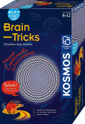 KOSMOS 654252 Fun Science - Brain Tricks, Verblüffende Experimente mit optischen Täuschungen und Illusionen, u. a. mit 3D-Brille, Sphericon, Schiefer Raum, Experimentier-Set für Kinder ab 8-12 Jahre FS Brain Tricks Angebot bei HelloDeals