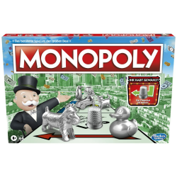 Monopoly Brettspiel, klassisches Familienspiel für Erwachsene und Kinder, 2 bis 6 Spieler, Strategiespiel geeignet ab 8 Jahren, originelle Familie Klassik Angebot bei HelloDeals