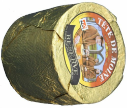 ca. 800 g Reserve Tete de Moine AOP Orig. Schweizer Mönchkopf Käse Ganzer Laib Angebot bei HelloDeals