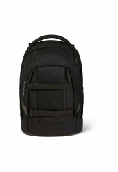 satch pack Schulrucksack ab 5. Klasse ergonomisch 30L Stauraum standfest Organisationstalent Einheitsgröße Blackjack - Schwarz Angebot bei HelloDeals
