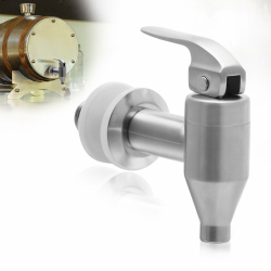 1er Pack Edelstahl Zapfhahn für Getränkespender, Edelstahl Getränkespender Ersatzzapfhahn, Bierzapfhahn für Zuhause Party #4 Angebot bei HelloDeals