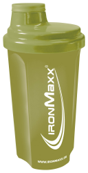 IronMaxx Eiweiß Shaker - Navy Green Blickdicht 700ml | Proteinshaker mit Drehverschluss, Sieb & Mess-Skala | auslaufsicher, spülmaschinengeeignet & frei vom Weichmacher BPA & DEHP Navy Green 700 ml Angebot bei HelloDeals