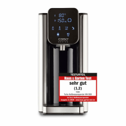 CASO HW 660 Heißwasserspender - heißes Wasser in wenigen Sekunden, spart bis zu 50% Energie gegenüber Wasserkochern, 8 Mengenausgaben, für Babynahrung geeignet, Integrierte Entkalkungserinnerung Angebot bei HelloDeals