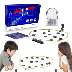 FLYGRRIV Magnetspiel,Tragbares Magnetisches Schachspiel,Puzzle Checkers Spiel-Reisen Schach Magnetisch,Magnet Schach Tischspiele,Anwendbar auf Partyspiele mit der Familie Angebot bei HelloDeals